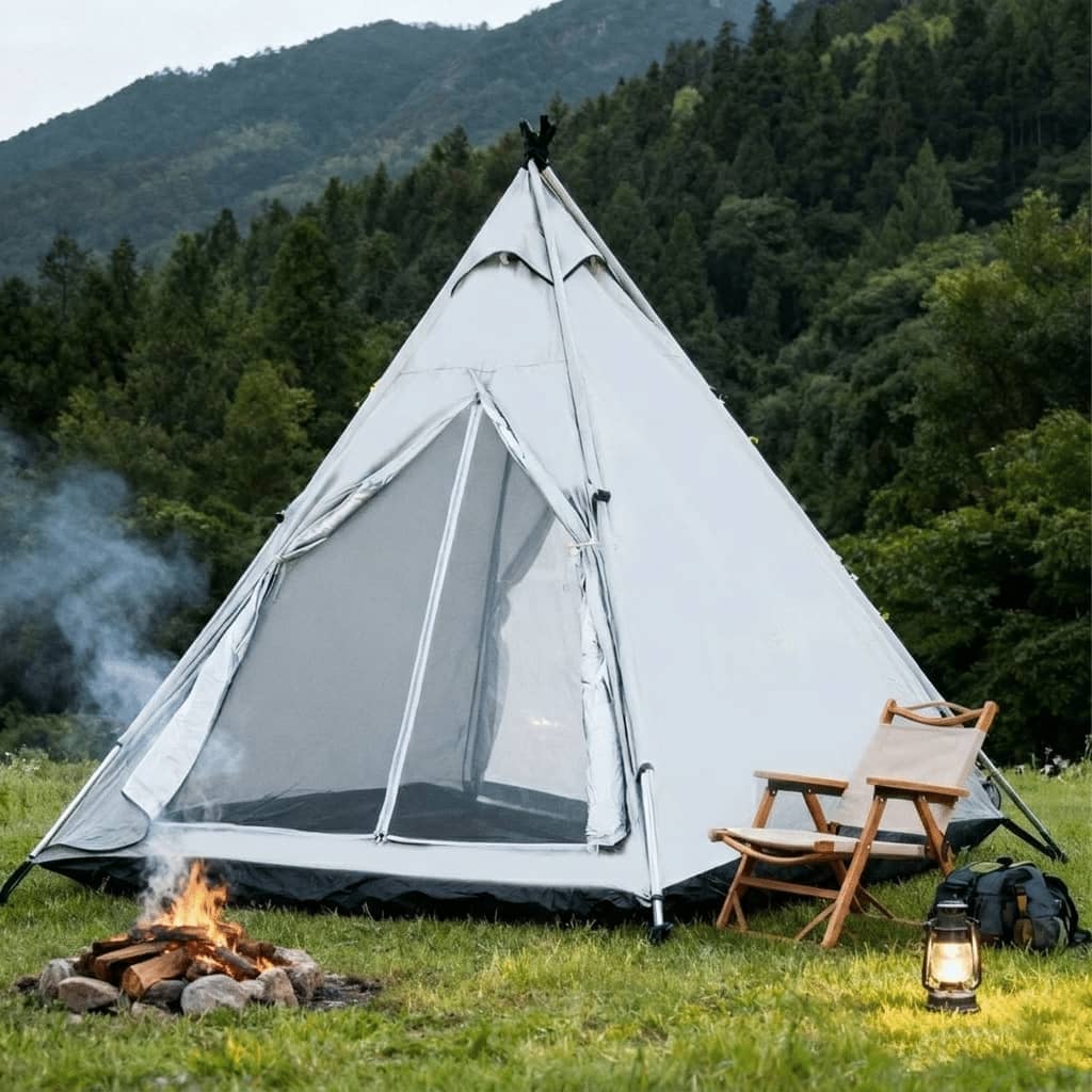 Glamping tent